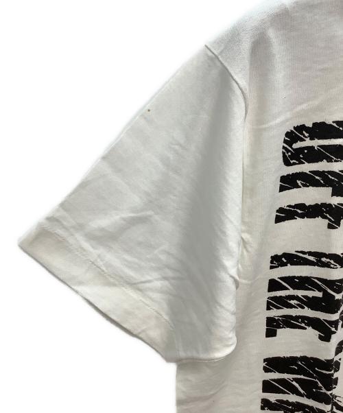 VANS（ヴァンズ）VANS (バンズ) 90s USA製 OLD SKATE プリントTシャツ ホワイト×ブラック サイズ:Mの古着・服飾アイテム