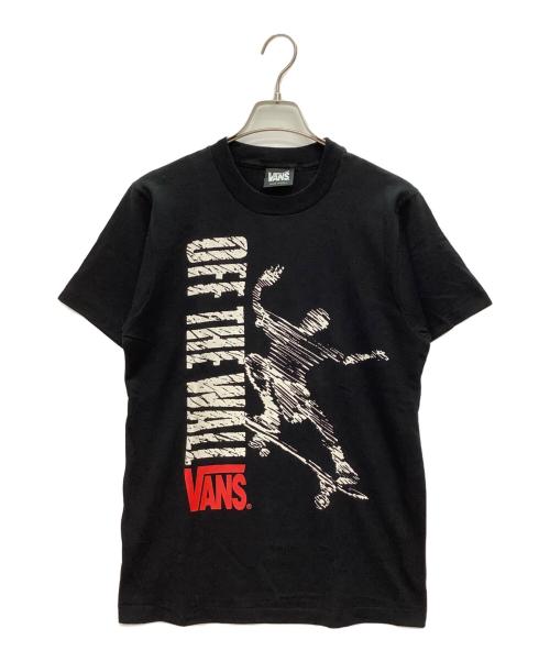 VANS（バンズ）VANS (バンズ) 90s USA製 OLD SKATE プリントTシャツ ブラック サイズ:Mの古着・服飾アイテム