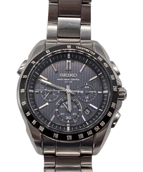 SEIKO（セイコー）SEIKO (セイコー) ブライツ クロノグラフ 電波ソーラーの古着・服飾アイテム