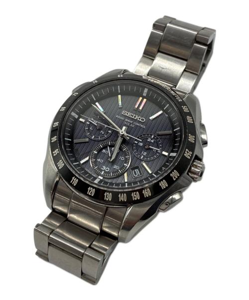 SEIKO（セイコー）SEIKO (セイコー) ブライツ クロノグラフ 電波ソーラーの古着・服飾アイテム