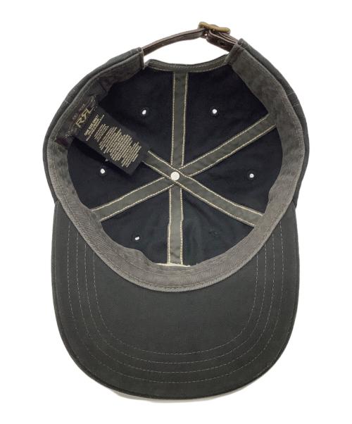RRL（ダブルアールエル）RRL (ダブルアールエル) ロゴツイルキャップ ブラック サイズ:55-61㎝の古着・服飾アイテム