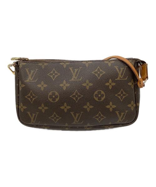 LOUIS VUITTON（ルイ ヴィトン）LOUIS VUITTON (ルイ ヴィトン) ポシェット・アクセソワール モノグラム ブラウンの古着・服飾アイテム