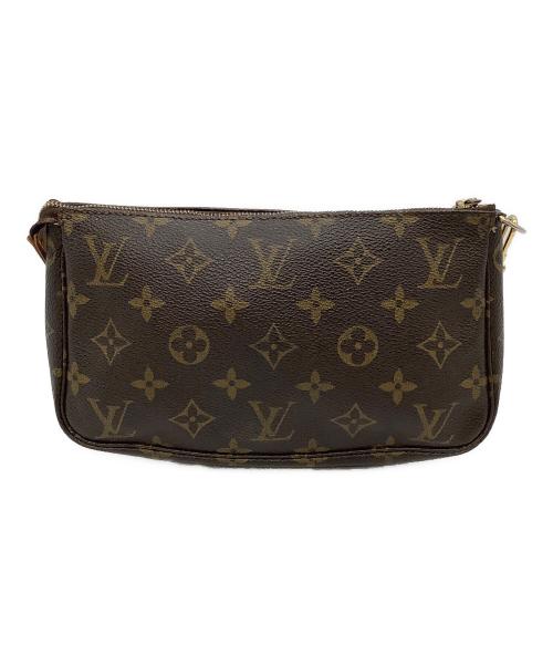 LOUIS VUITTON（ルイ ヴィトン）LOUIS VUITTON (ルイ ヴィトン) ポシェット・アクセソワール モノグラム ブラウンの古着・服飾アイテム