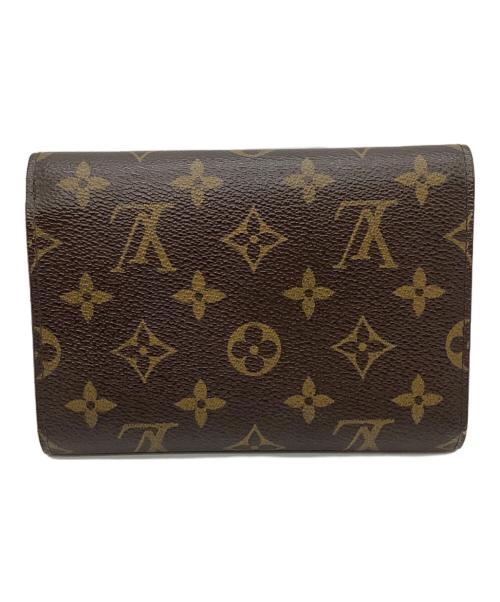LOUIS VUITTON（ルイ ヴィトン）LOUIS VUITTON (ルイ ヴィトン) ポルトトレゾール エテュイパピエ モノグラム ブラウン サイズ:-の古着・服飾アイテム