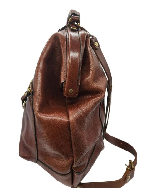 Herz（ヘルツ）Herz (ヘルツ) レザーリュック　わんぱくリュック(R-144) Lサイズ ブラウンの古着・服飾アイテム