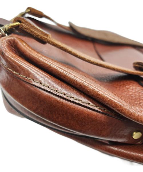 Herz（ヘルツ）Herz (ヘルツ) レザーリュック　わんぱくリュック(R-144) Lサイズ ブラウンの古着・服飾アイテム