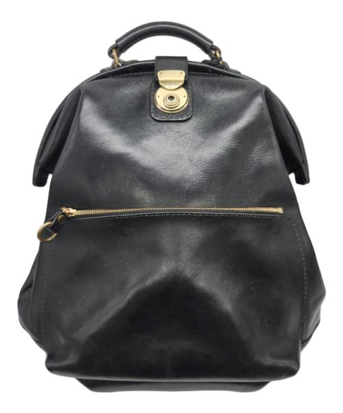 Herz（ヘルツ）Herz (ヘルツ) レザーリュック　わんぱくリュック(R-144) ブラックの古着・服飾アイテム