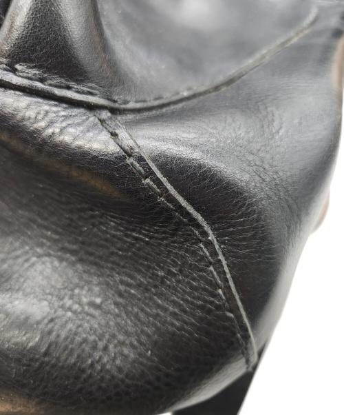 Herz（ヘルツ）Herz (ヘルツ) レザーリュック　わんぱくリュック(R-144) ブラックの古着・服飾アイテム