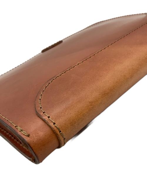 Herz（ヘルツ）Herz (ヘルツ) クラッチバッグ ブラウンの古着・服飾アイテム