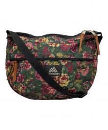 GREGORY（グレゴリー）の古着「サッチェル ショルダーバッグ」｜ピンク×グリーン