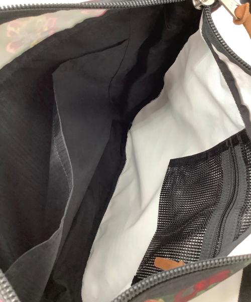 GREGORY（グレゴリー）GREGORY (グレゴリー) サッチェル ショルダーバッグ ピンク×グリーンの古着・服飾アイテム