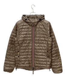 DUVETICA（デュベティカ）の古着「フード付ダウンジャケット」｜ベージュ