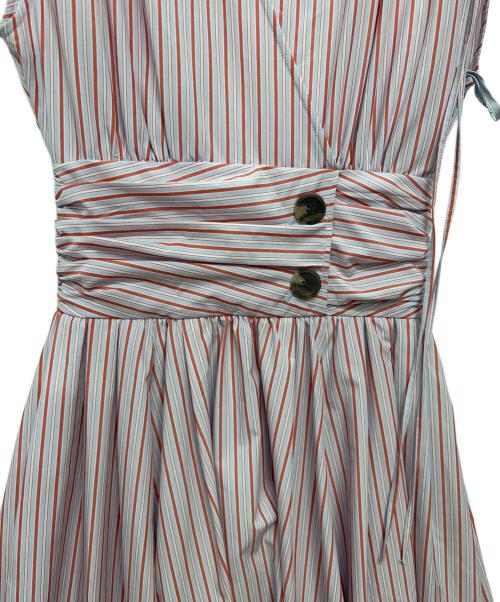 Snidel（スナイデル）Snidel (スナイデル) ノースリーブ・キャミソールワンピース レッド サイズ:1の古着・服飾アイテム