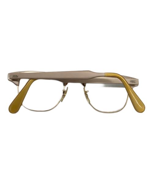 US optical（ユーエスオプティカル）US OPTICAL (ユーエスオプティカル) 50-60s 12KGF メガネ コンビネーション ピンク サイズ:不明の古着・服飾アイテム