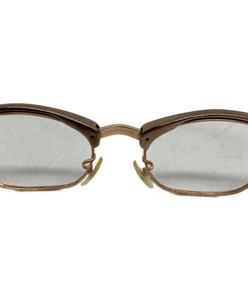 American Optical（アメリカン オプティカル）american optical (アメリカン オプティカル) 50-60s サーモント 12KGF メガネ  ピンク サイズ:不明の古着・服飾アイテム