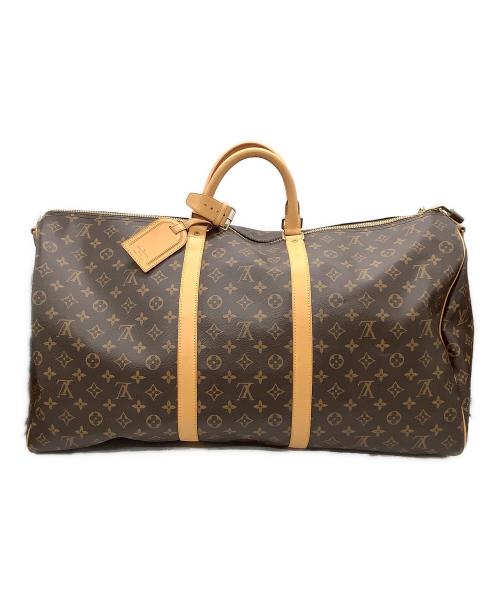 LOUIS VUITTON（ルイ ヴィトン）LOUIS VUITTON (ルイ ヴィトン) キーポル・バンドリエール60 ブラウンの古着・服飾アイテム