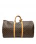 LOUIS VUITTON (ルイ ヴィトン) キーポル・バンドリエール60 ブラウン：110000円