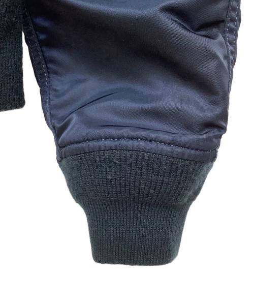 ALPHA（アルファ）ALPHA (アルファ) MA-1 フライトジャケット ネイビー サイズ:Lの古着・服飾アイテム