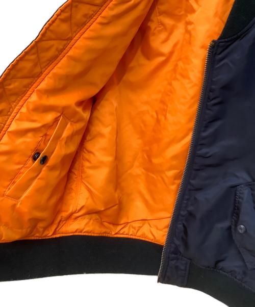 ALPHA（アルファ）ALPHA (アルファ) MA-1 フライトジャケット ネイビー サイズ:Lの古着・服飾アイテム