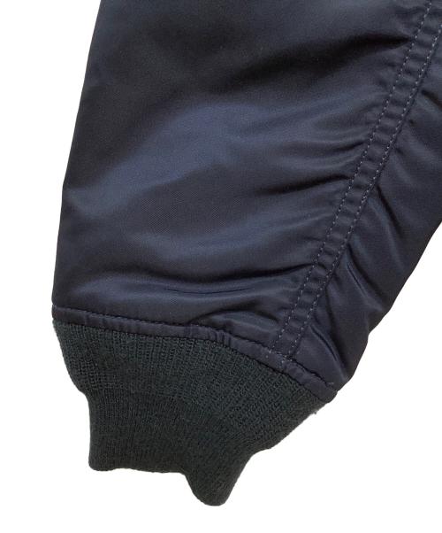 ALPHA（アルファ）ALPHA (アルファ) MA-1 フライトジャケット ネイビー サイズ:Lの古着・服飾アイテム