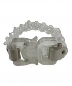 1017 ALYX 9SMテンセブンティーン アリクス ナインエスエム）の古着「クリアブレスレット」｜ホワイト×シルバー