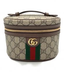 GUCCI（グッチ）の古着「OPHIDIA LG コスメティックポーチ」｜ブラウン