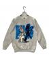 TULTEX（タルテックス）の古着「90s プリントスウェット バックスバニー」｜グレー×ブルー