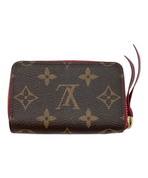 LOUIS VUITTON（ルイ ヴィトン）LOUIS VUITTON (ルイ ヴィトン) モノグラム ミュルティカルト カードケース ブラウン×レッドの古着・服飾アイテム