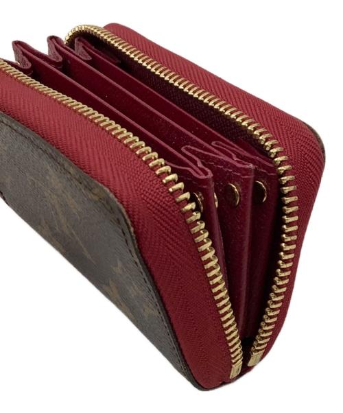 LOUIS VUITTON（ルイ ヴィトン）LOUIS VUITTON (ルイ ヴィトン) モノグラム ミュルティカルト カードケース ブラウン×レッドの古着・服飾アイテム