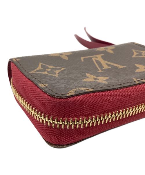 LOUIS VUITTON（ルイ ヴィトン）LOUIS VUITTON (ルイ ヴィトン) モノグラム ミュルティカルト カードケース ブラウン×レッドの古着・服飾アイテム