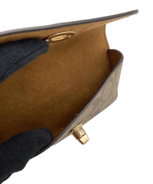 COACH（コーチ）COACH (コーチ) シグネチャー 眼鏡ケース ブラウンの古着・服飾アイテム