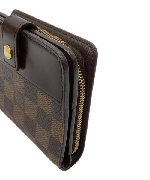 LOUIS VUITTON（ルイ ヴィトン）LOUIS VUITTON (ルイ ヴィトン) ダミエ コンパクトジップ 2つ折り財布の古着・服飾アイテム