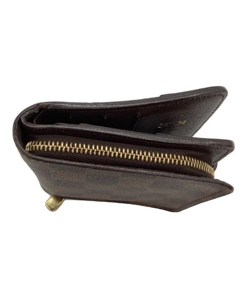 LOUIS VUITTON（ルイ ヴィトン）LOUIS VUITTON (ルイ ヴィトン) ダミエ コンパクトジップ 2つ折り財布の古着・服飾アイテム