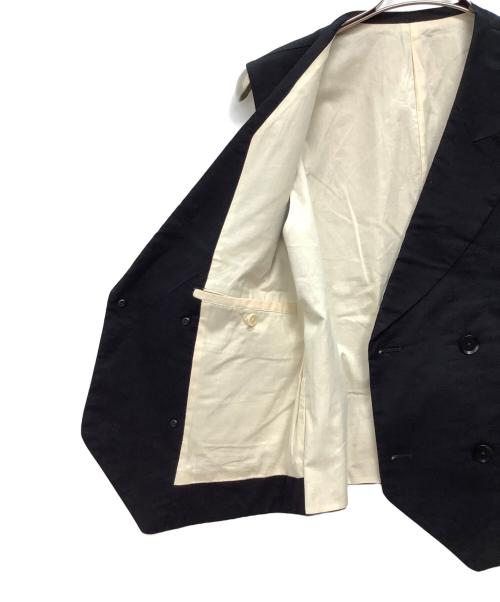 REGULATION Yohji Yamamoto（レギュレーションヨウジヤマモト）REGULATION Yohji Yamamoto (レギュレーションヨウジヤマモト) ダブルジレ ブラック サイズ:SIZE 3の古着・服飾アイテム