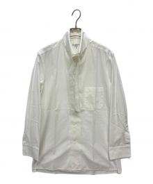 Yohji Yamamoto pour homme（ヨウジヤマモト プールオム）の古着「14AW ボウタイ 長袖シャツ」｜ホワイト