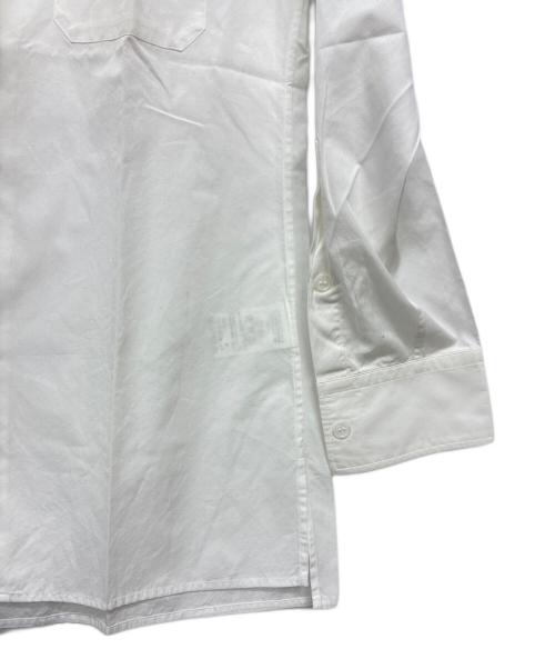 Yohji Yamamoto pour homme（ヨウジヤマモト プールオム）Yohji Yamamoto pour homme (ヨウジヤマモト プールオム) 14AW ボウタイ 長袖シャツ ホワイト サイズ:SIZE 3の古着・服飾アイテム