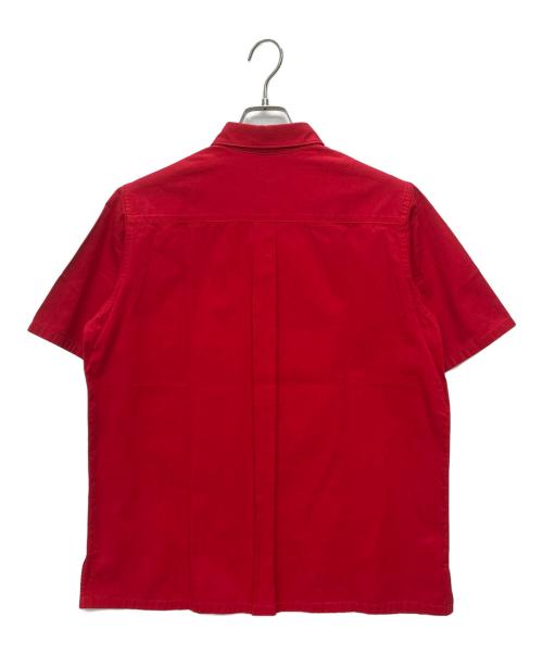Y's for men（ワイズフォーメン）Y'S for men (ワイズフォーメン) 90s コットン 半袖シャツ レッド サイズ:SIZE 3の古着・服飾アイテム