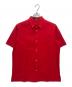 Y'S for men（ワイズフォーメン）の古着「90s コットン 半袖シャツ」｜レッド