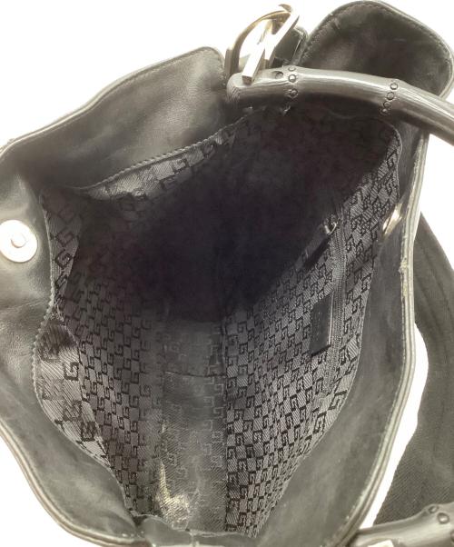 GUCCI（グッチ）GUCCI (グッチ) 2WAYバッグ ブラックの古着・服飾アイテム