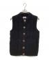 CAMBIO（カンビオ）の古着「ニットベスト」｜ブラック