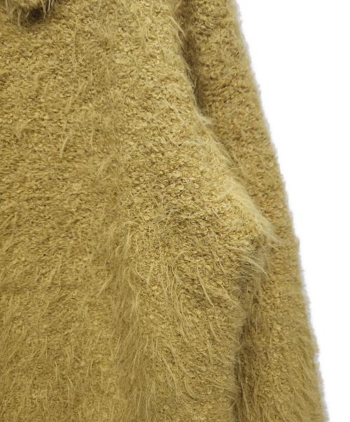 BEAUTY&YOUTH UNITED ARROWS（ビューティーアンドユースユナイテッドアローズ）BEAUTY&YOUTH UNITED ARROWS (ビューティーアンドユースユナイテッドアローズ) フェザーニット ライナーカーディガン イエロー サイズ:Freeの古着・服飾アイテム