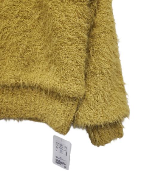 BEAUTY&YOUTH UNITED ARROWS（ビューティーアンドユースユナイテッドアローズ）BEAUTY&YOUTH UNITED ARROWS (ビューティーアンドユースユナイテッドアローズ) フェザーニット ライナーカーディガン イエロー サイズ:Freeの古着・服飾アイテム