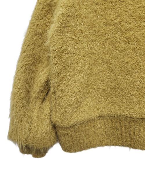 BEAUTY&YOUTH UNITED ARROWS（ビューティーアンドユースユナイテッドアローズ）BEAUTY&YOUTH UNITED ARROWS (ビューティーアンドユースユナイテッドアローズ) フェザーニット ライナーカーディガン イエロー サイズ:Freeの古着・服飾アイテム