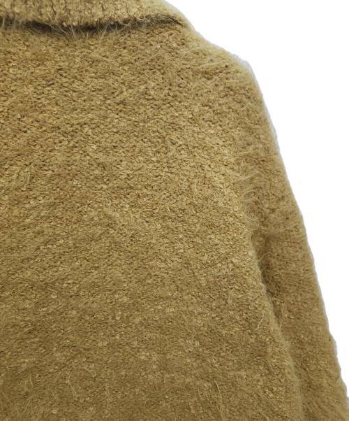 BEAUTY&YOUTH UNITED ARROWS（ビューティーアンドユースユナイテッドアローズ）BEAUTY&YOUTH UNITED ARROWS (ビューティーアンドユースユナイテッドアローズ) フェザーニット ライナーカーディガン イエロー サイズ:Freeの古着・服飾アイテム