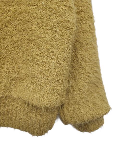 BEAUTY&YOUTH UNITED ARROWS（ビューティーアンドユースユナイテッドアローズ）BEAUTY&YOUTH UNITED ARROWS (ビューティーアンドユースユナイテッドアローズ) フェザーニット ライナーカーディガン イエロー サイズ:Freeの古着・服飾アイテム