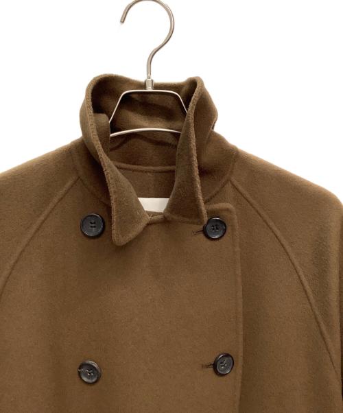 IENA（イエナ）IENA (イエナ) スーパー160ダブルフェイス ショートコート ブラウン サイズ:36の古着・服飾アイテム