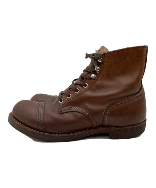 RED WING（レッドウィング）RED WING (レッドウィング) 8111 Iron Ranger ブラウン サイズ:25cmの古着・服飾アイテム