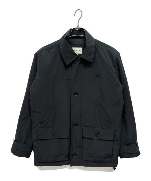 LACOSTE（ラコステ）LACOSTE (ラコステ) ミリタリールック中綿ジャケット ブラック サイズ:US Sの古着・服飾アイテム