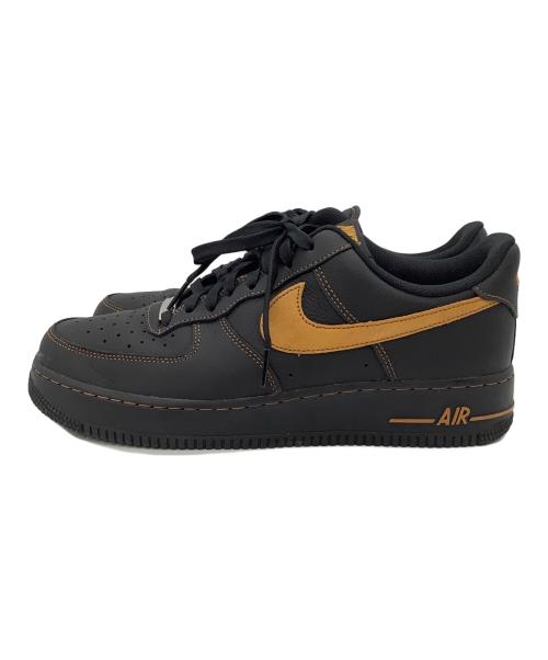 NIKE（ナイキ）NIKE (ナイキ) AIR FORCE 1 '07 LV8 ブラック×キャメル サイズ:27.5cmの古着・服飾アイテム