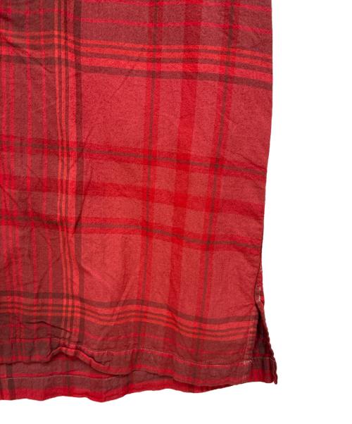 POLO RALPH LAUREN（ポロ・ラルフローレン）POLO RALPH LAUREN (ポロ・ラルフローレン) 90s CALDWELL コットン オープンカラー 半袖シャツ レッド サイズ:Mの古着・服飾アイテム